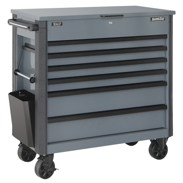 Tool Trolley 6 Drawer - Grey | AP366G