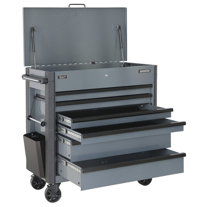 Tool Trolley 6 Drawer - Grey | AP366G