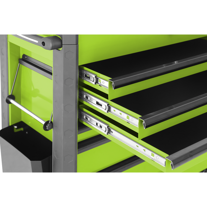 Tool Trolley 6 Drawer - Green | AP366HV