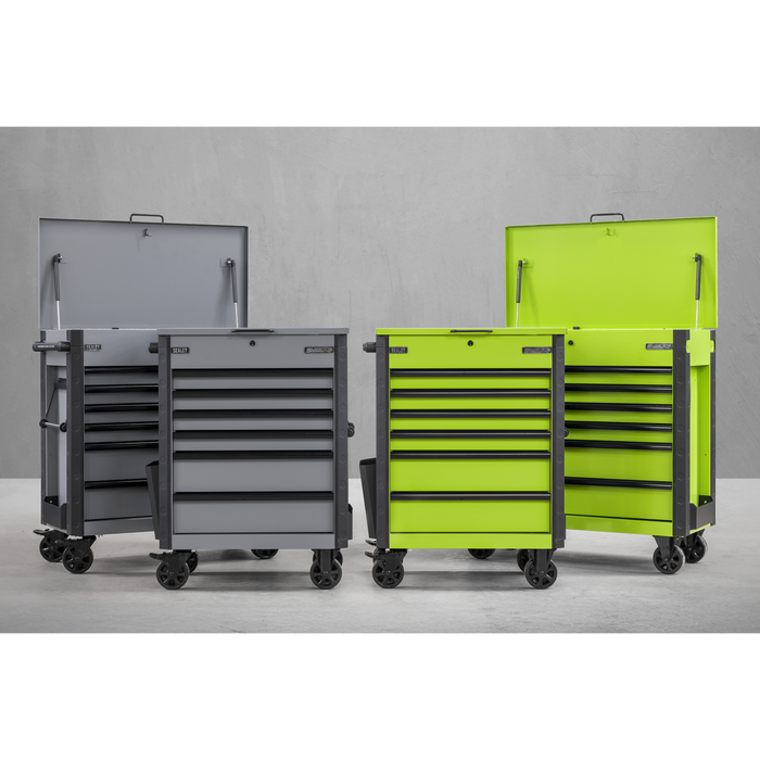 Tool Trolley 6 Drawer - Green | AP366HV
