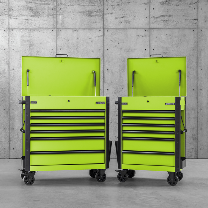 Tool Trolley 6 Drawer - Green | AP366HV