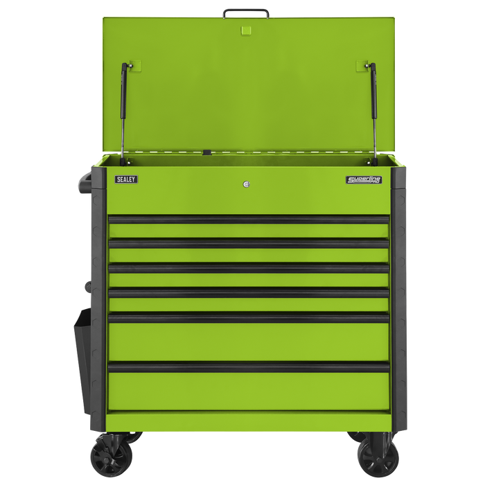 Tool Trolley 6 Drawer - Green | AP366HV