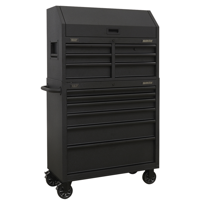 Superline PRO® Tool Chest Combination with Power Bar 12 Drawer | AP36BESTACK