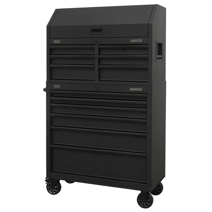Superline PRO® Tool Chest Combination with Power Bar 12 Drawer | AP36BESTACK