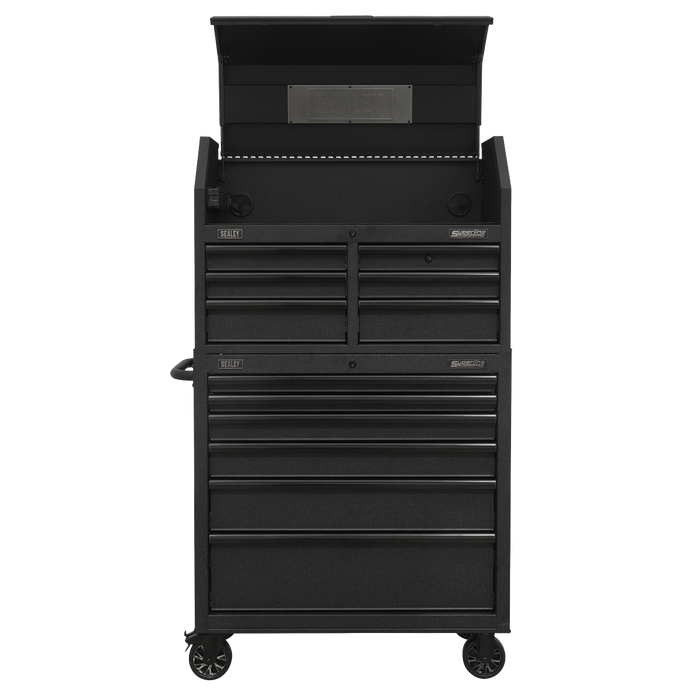 Superline PRO® Tool Chest Combination with Power Bar 12 Drawer | AP36BESTACK