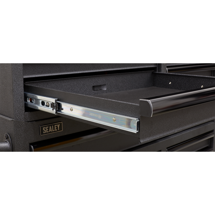 Superline PRO® Black Edition Topchest with 6 Soft Close Drawers & Power Bar 1030mm | AP4106BE