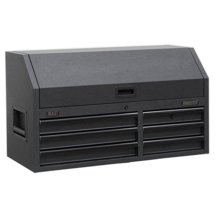 Superline PRO® Black Edition Topchest with 6 Soft Close Drawers & Power Bar 1030mm | AP4106BE