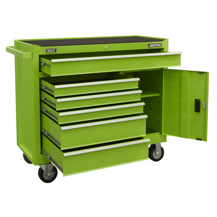 American PRO® Rollcab 6 Drawer - Green | AP4106HV