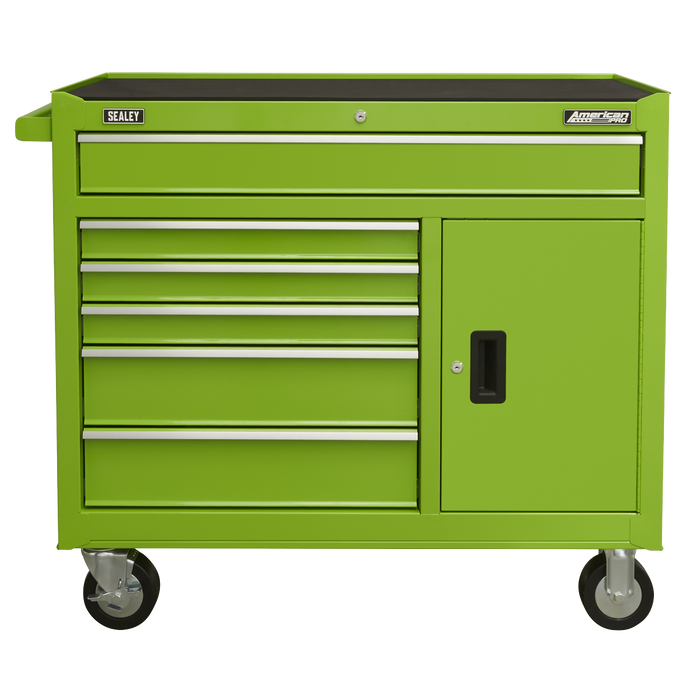 American PRO® Rollcab 6 Drawer - Green | AP4106HV