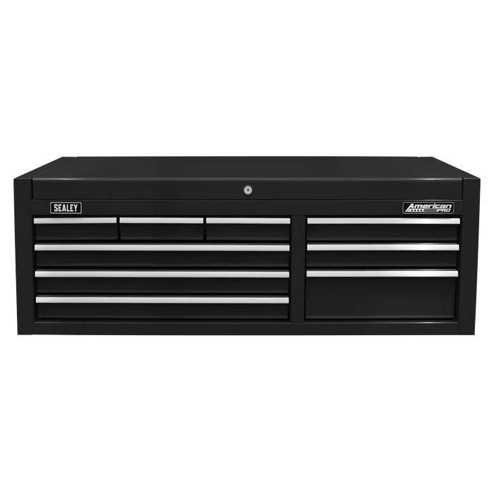 American PRO® Topchest 9 Drawer - Black | AP4109B