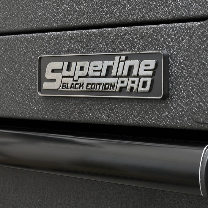 Superline PRO® Black Edition Rollcab with 11 Soft Close Drawers 1040mm | AP4111BE