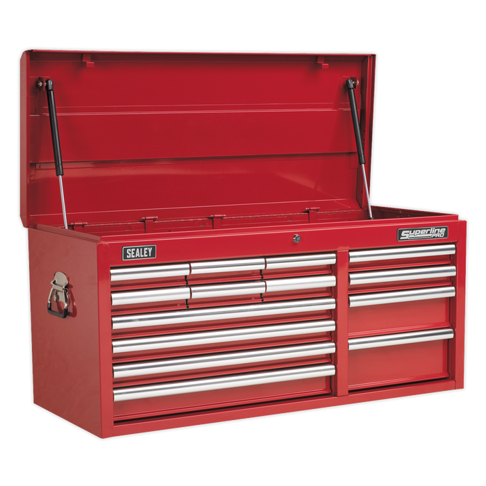 Superline PRO® Heavy-Duty Topchest 14 Drawer - Red | AP41149