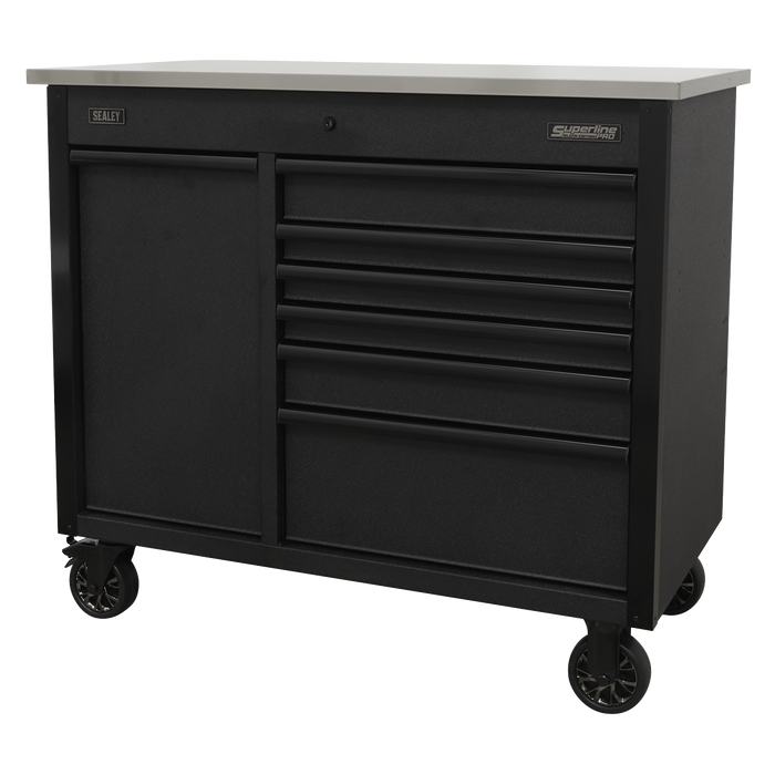 Superline PRO® Mobile Tool Cabinet with Power Tool Charging Drawer 1120mm | AP4206BE