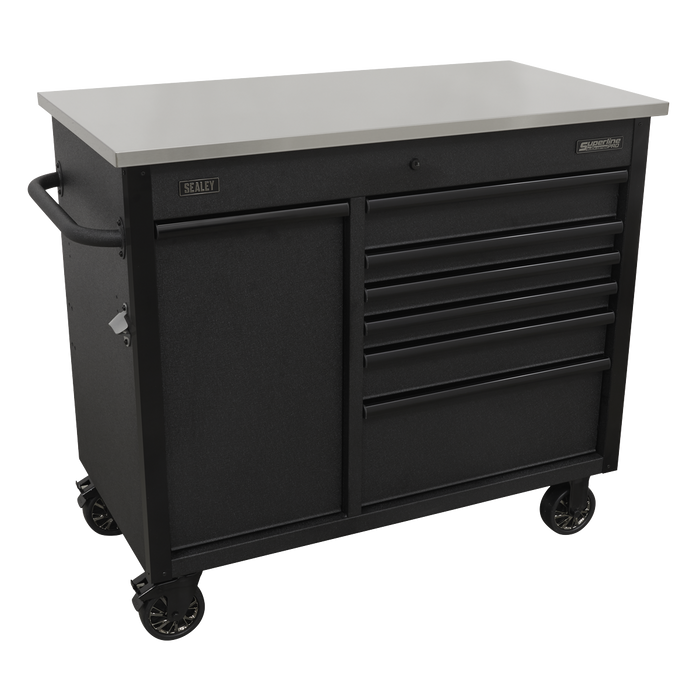 Superline PRO® Mobile Tool Cabinet with Power Tool Charging Drawer 1120mm | AP4206BE