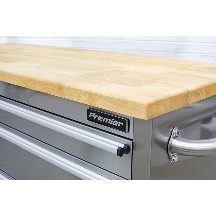 Mobile Stainless Steel Tool Cabinet 4 Drawer | AP4804SS