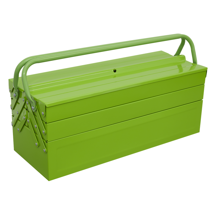 4 Tray Cantilever Toolbox 530mm - Green | AP521HV
