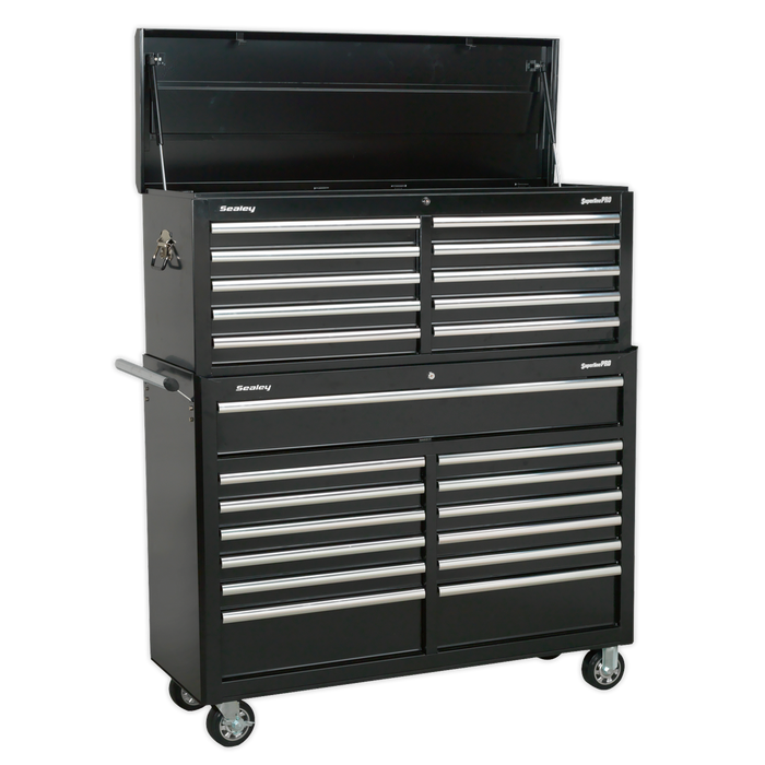 Superline PRO® Tool Chest Combination 23 Drawer - Black | AP52COMBO2