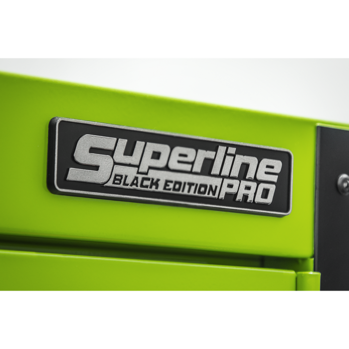 Superline PRO® Black Edition Side Locker with Castors 1864mm | AP6104BE