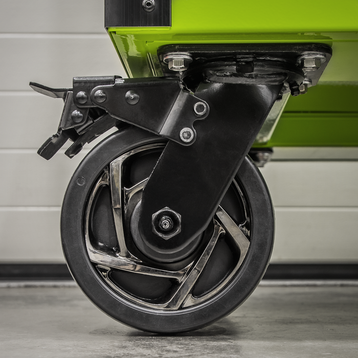 Superline PRO® Black Edition Side Locker with Castors 1864mm | AP6104BE