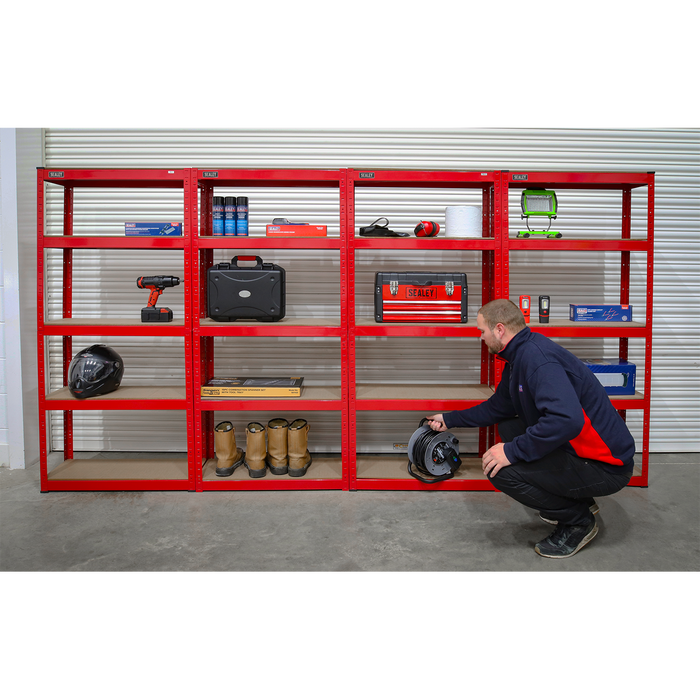 Racking Unit with 5 Shelves 150kg Capacity Per Level - Set of 4 | AP6150COMBO