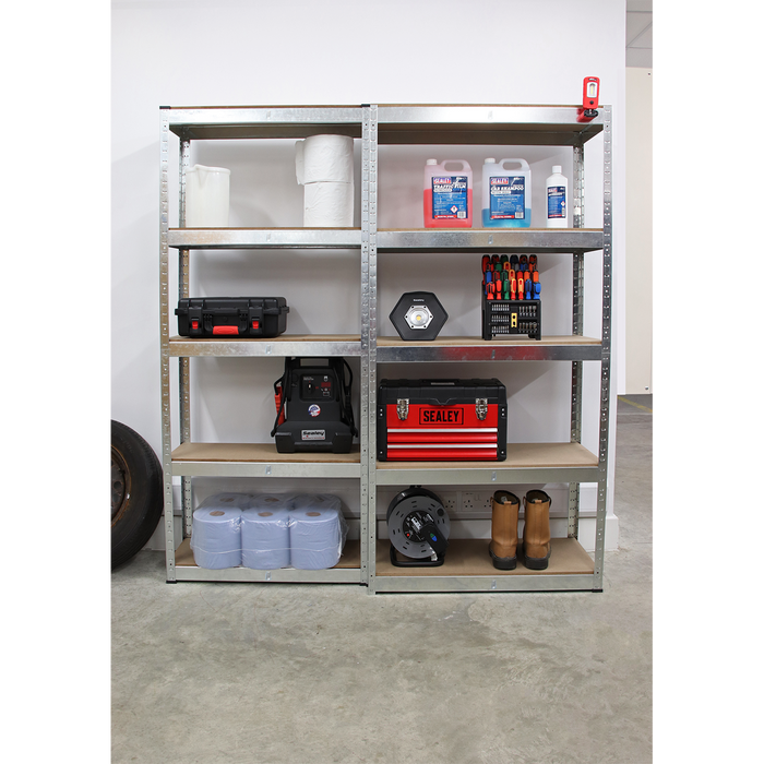 Racking Unit with 5 Shelves 350kg Capacity Per Level | AP6350GS