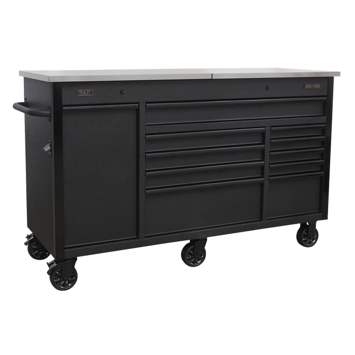 Superline PRO® Mobile Tool Cabinet with Power Tool Charging Drawer 1600mm | AP6310BE
