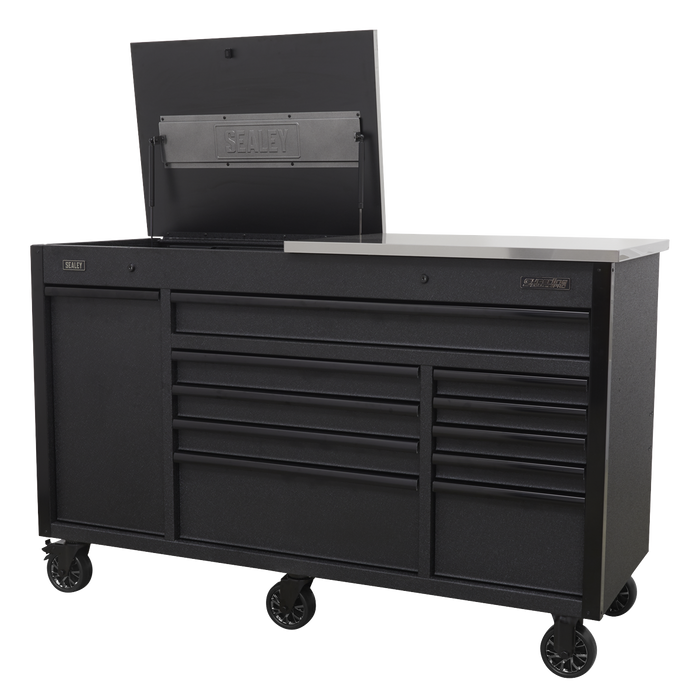 Superline PRO® Mobile Tool Cabinet with Power Tool Charging Drawer 1600mm | AP6310BE