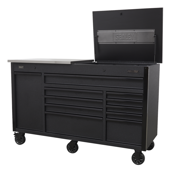 Superline PRO® Mobile Tool Cabinet with Power Tool Charging Drawer 1600mm | AP6310BE