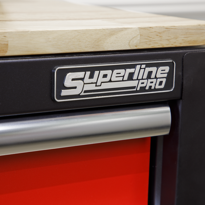 Superline PRO® Mobile Workstation with Backboard 10 Drawer | AP6310
