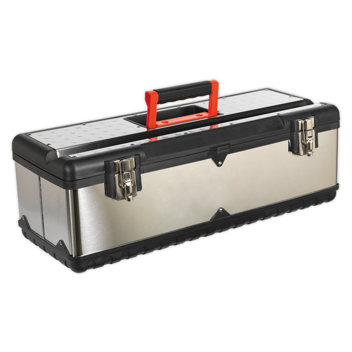 Stainless Steel Toolbox with Tote Tray 660mm | AP660S