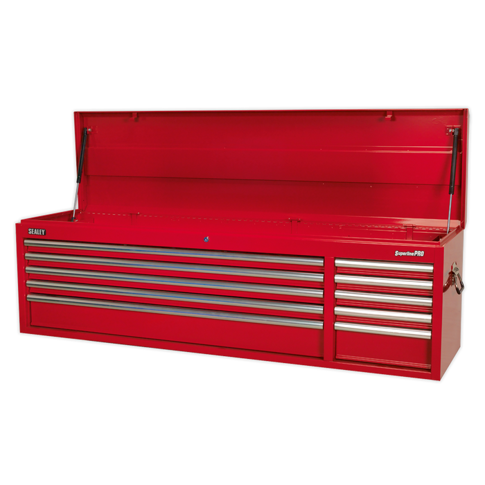 Superline PRO® Topchest 10 Drawer - Red | AP6610