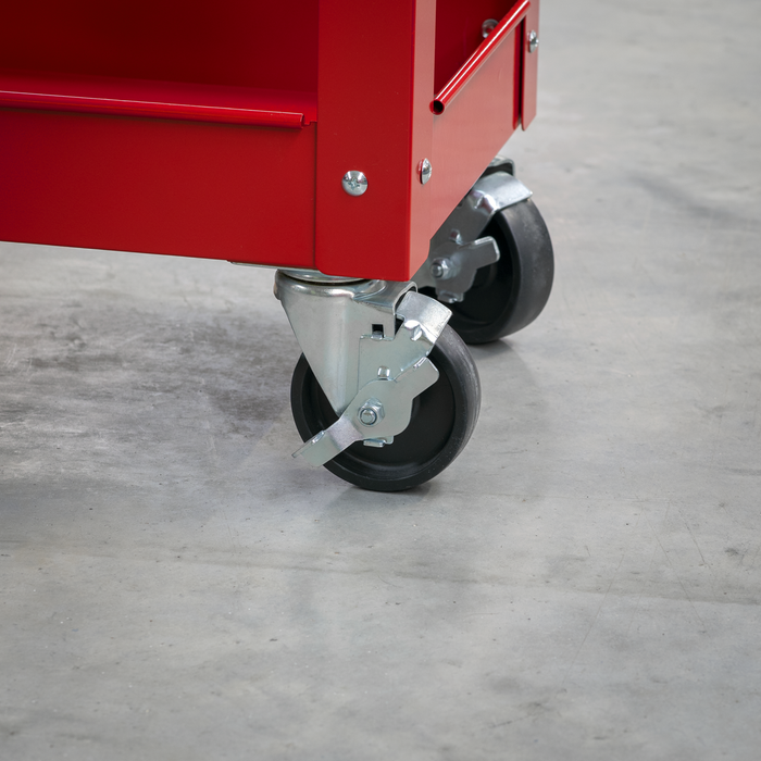 American PRO® Mobile Tool & Parts Trolley - Red | AP705M