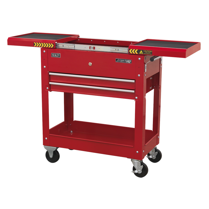 American PRO® Mobile Tool & Parts Trolley - Red | AP705M