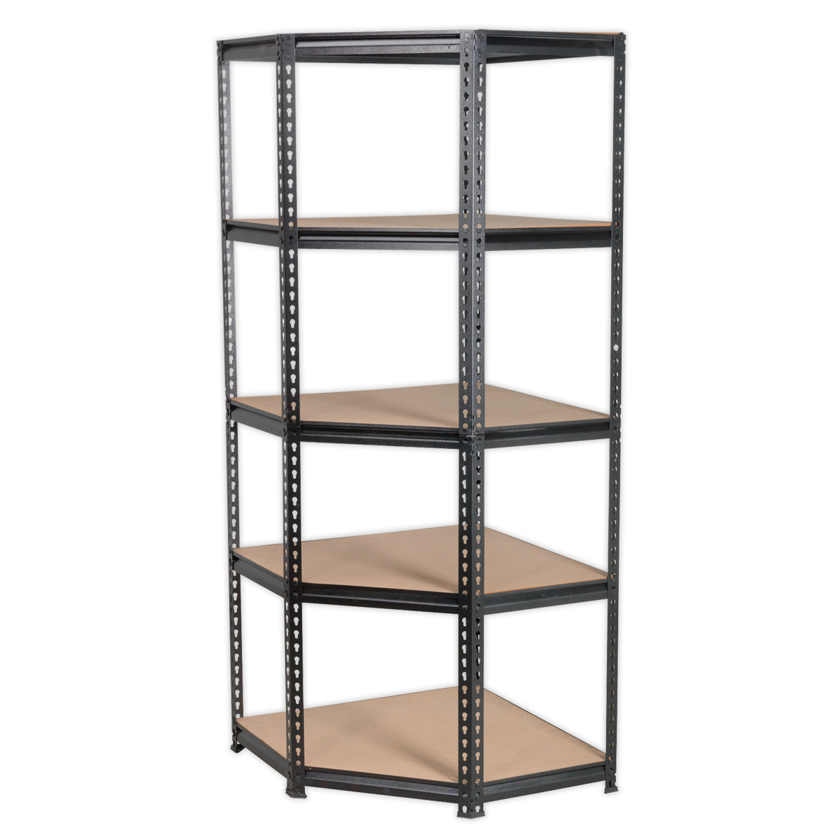 5-Level Corner Racking Unit 150kg Capacity Per Level | AP7150C — SBT Ltd.