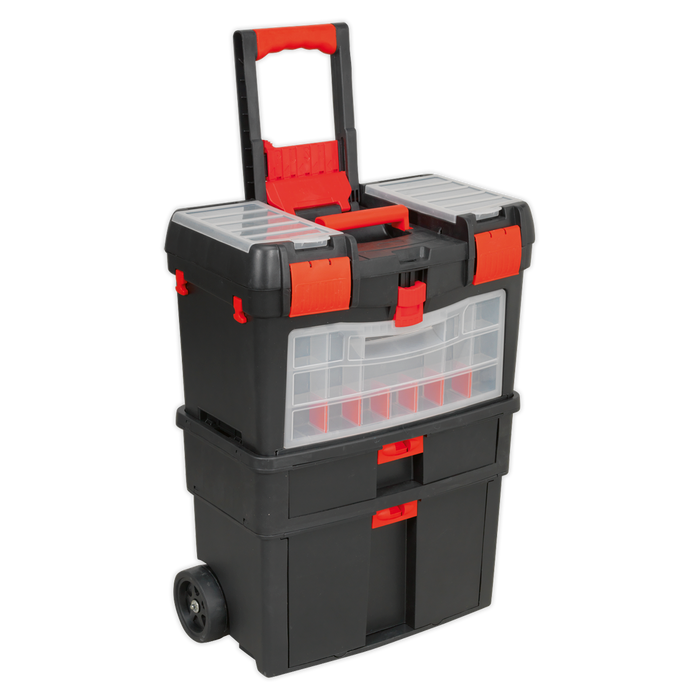 Mobile Toolbox with Tote Tray & Removable Assortment Box | AP850
