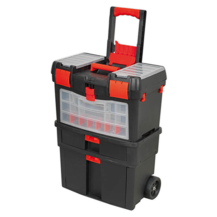 Mobile Toolbox with Tote Tray & Removable Assortment Box | AP850
