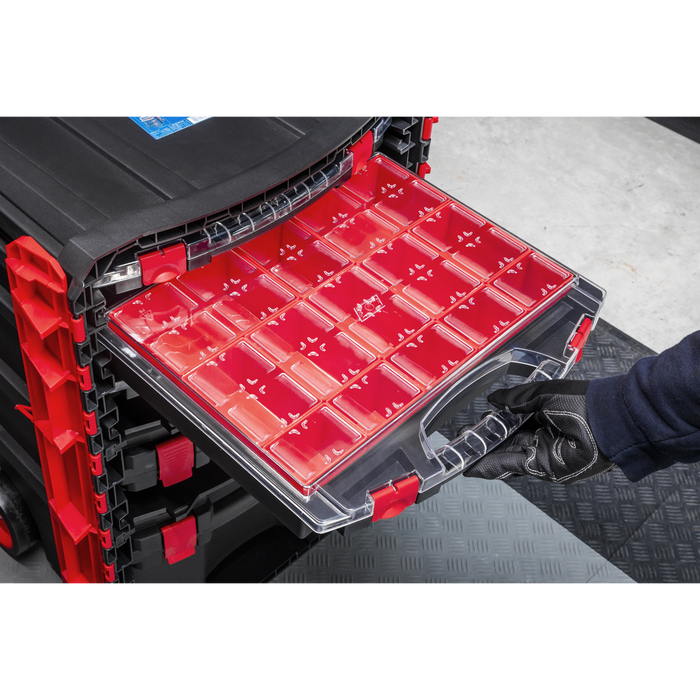 Professional Mobile Toolbox with 5 Removable Storage Cases | AP860