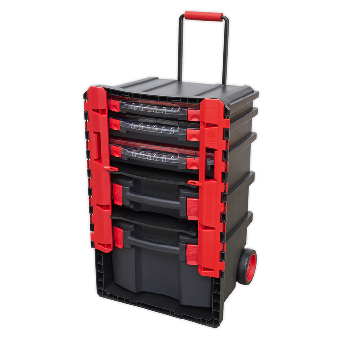 Professional Mobile Toolbox with 5 Removable Storage Cases | AP860