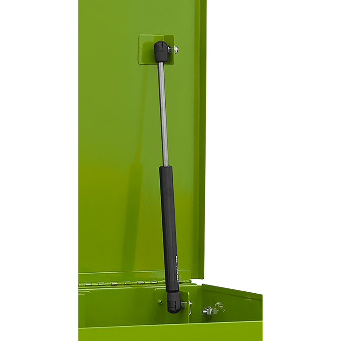 Superline PRO® Heavy-Duty Mobile Tool & Parts Trolley with 5 Drawers and Lockable Top - Hi-Vis Green | AP890MHV