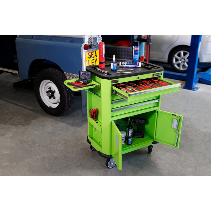 Superline PRO® Tool Trolley with 4 Drawers & 2 Door Cupboard | AP980MTHV