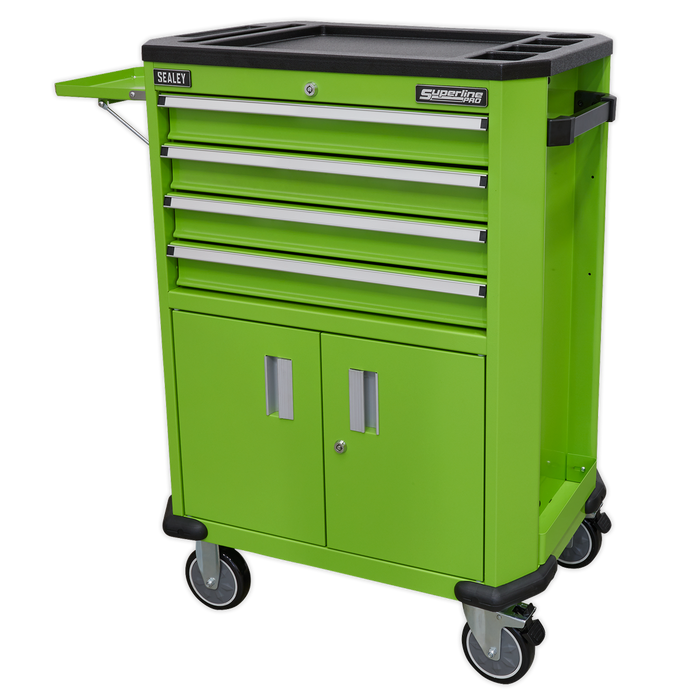 Superline PRO® Tool Trolley with 4 Drawers & 2 Door Cupboard | AP980MTHV