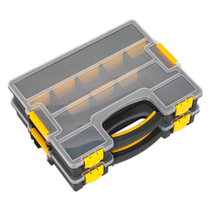 Stackable Parts Storage Case with Removable Compartments | APAS15A