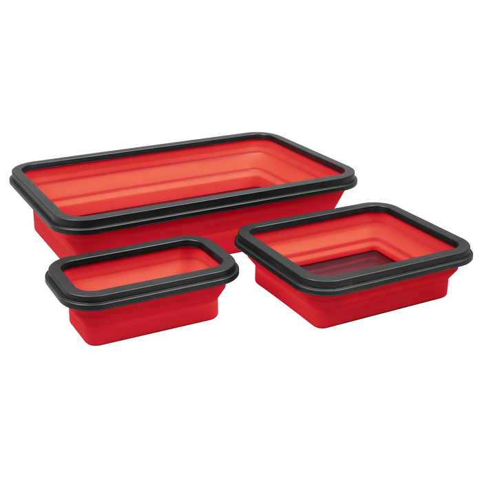 Parts Tray Collapsible Magnetic - Set of 3 | APCMTS