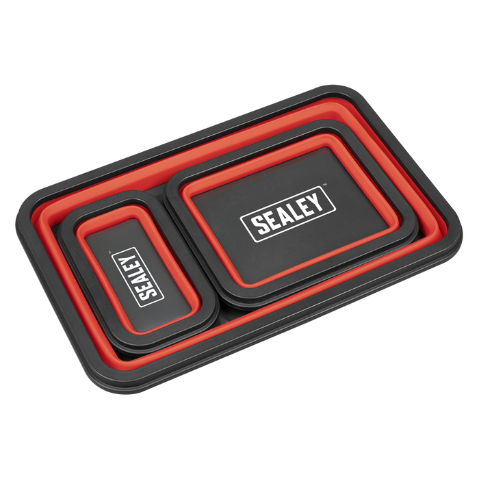 Parts Tray Collapsible Magnetic - Set of 3 | APCMTS