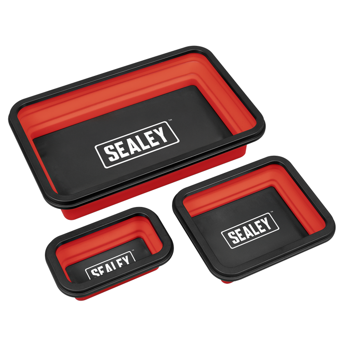 Parts Tray Collapsible Magnetic - Set of 3 | APCMTS