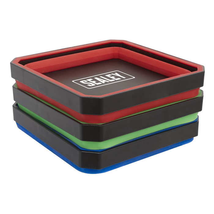 Sealey Collapsible Magnetic Parts Tray Set | APCSTS
