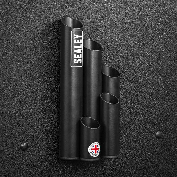 Large Magnetic Cable Tie Holder - Black | APCTHBXL