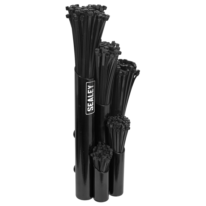 Large Magnetic Cable Tie Holder - Black | APCTHBXL