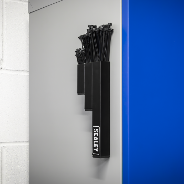 Magnetic Cable Tie Holder - Black | APCTHB