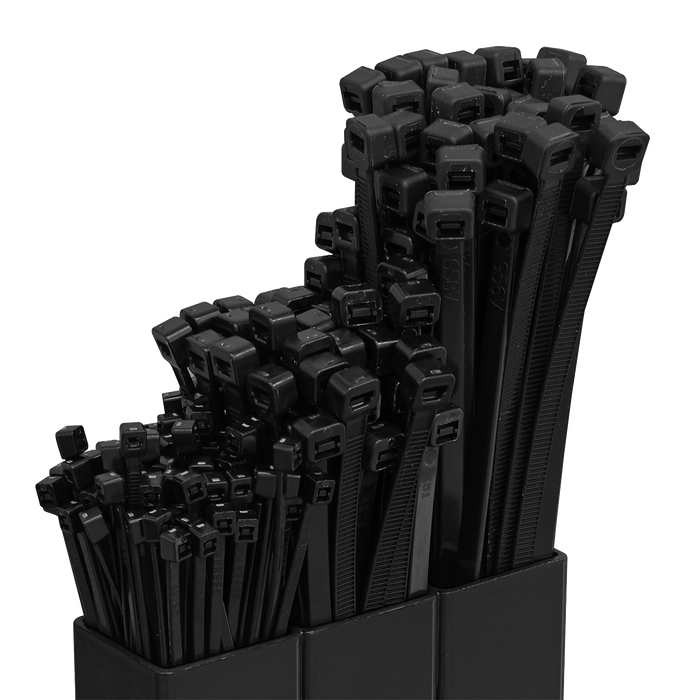 Magnetic Cable Tie Holder - Black | APCTHB